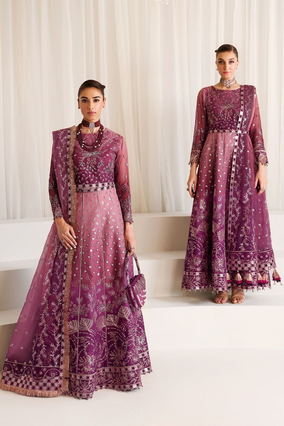 Alizeh | La Ruha Wedding Formals | AF-CH-2178-Opal - Pakistani Dress - Maria Faisal