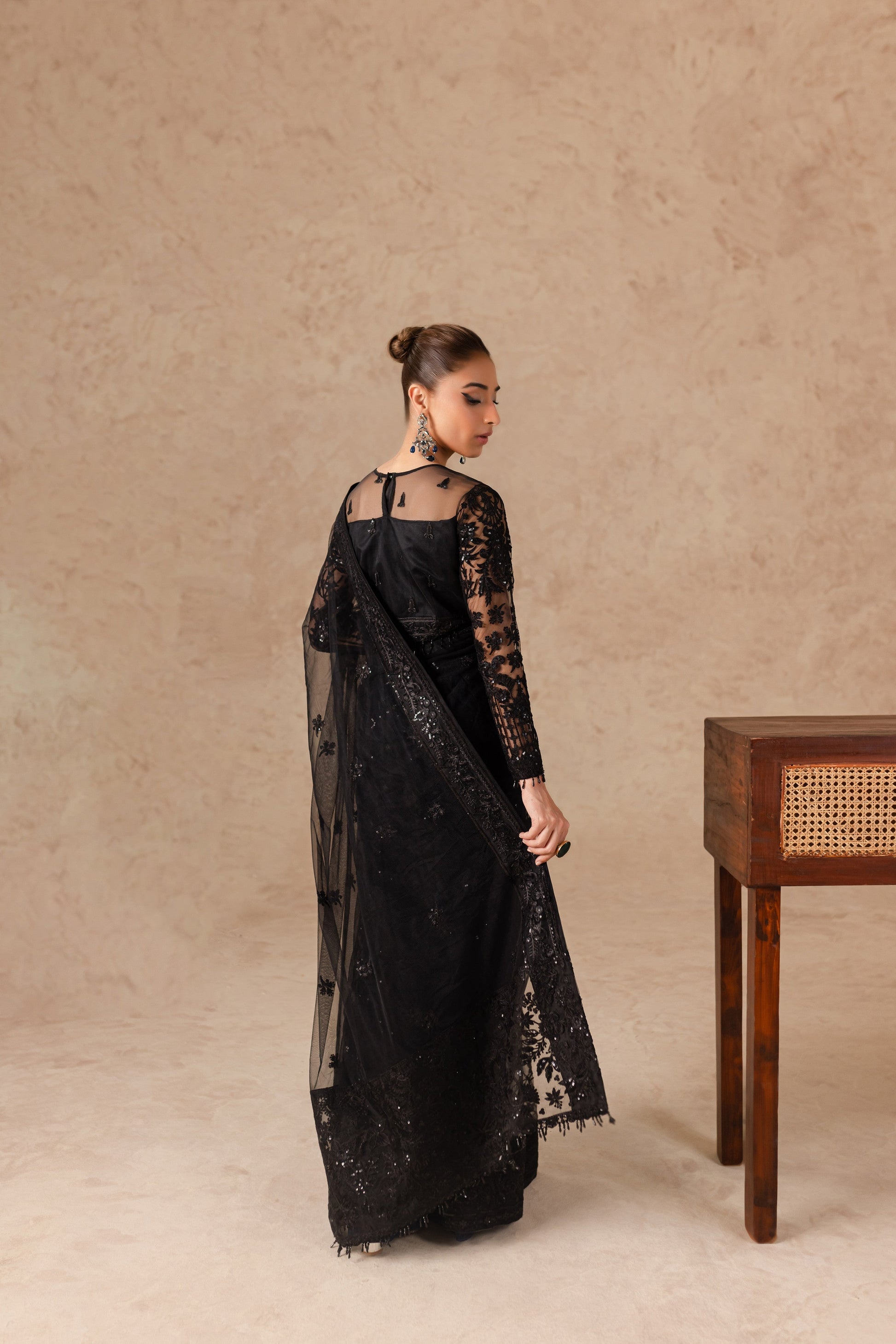 Imran Ramzan | Chèrie  | Perle Noire - Ladies Clothes