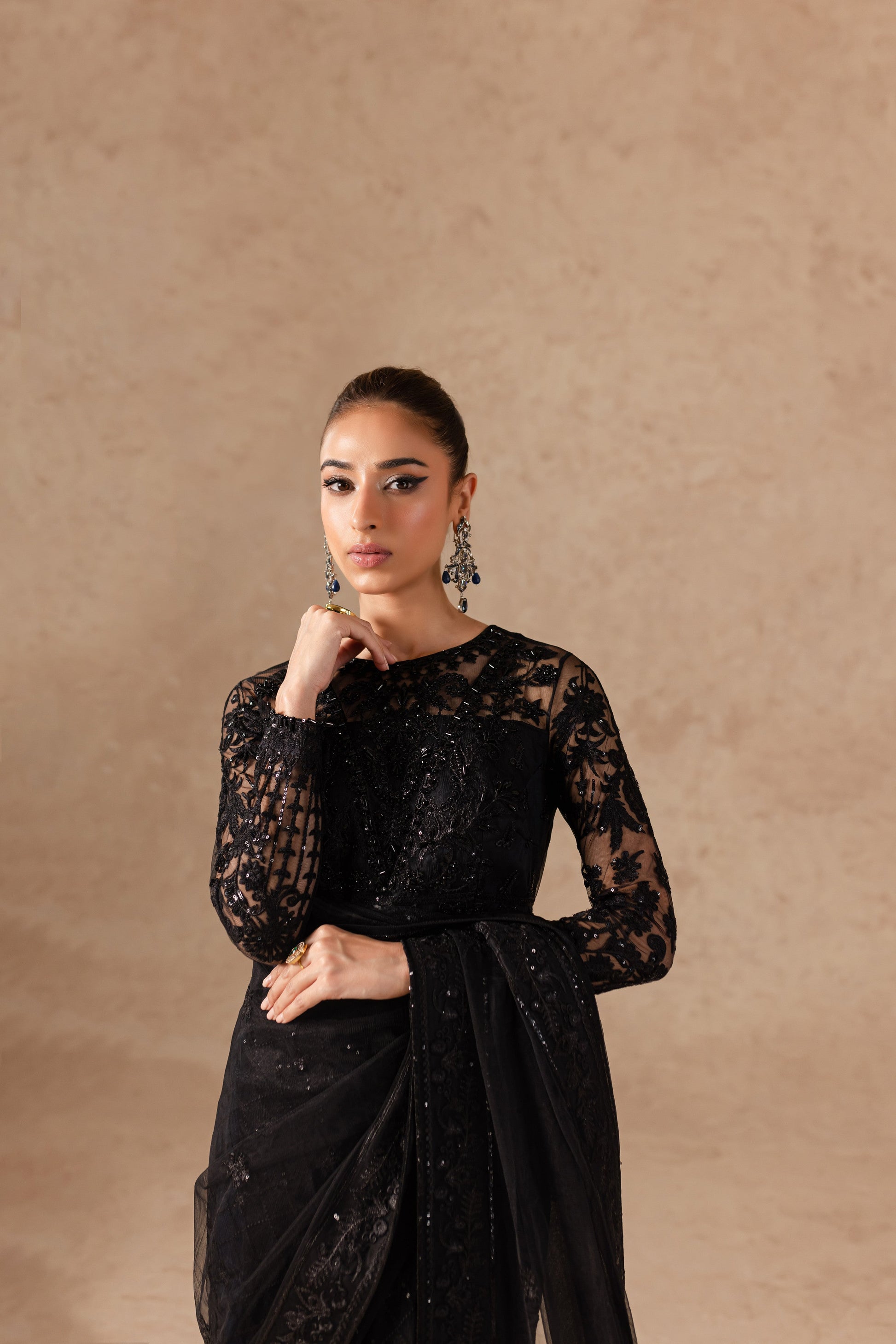 Imran Ramzan | Chèrie  | Perle Noire - Ladies Clothes
