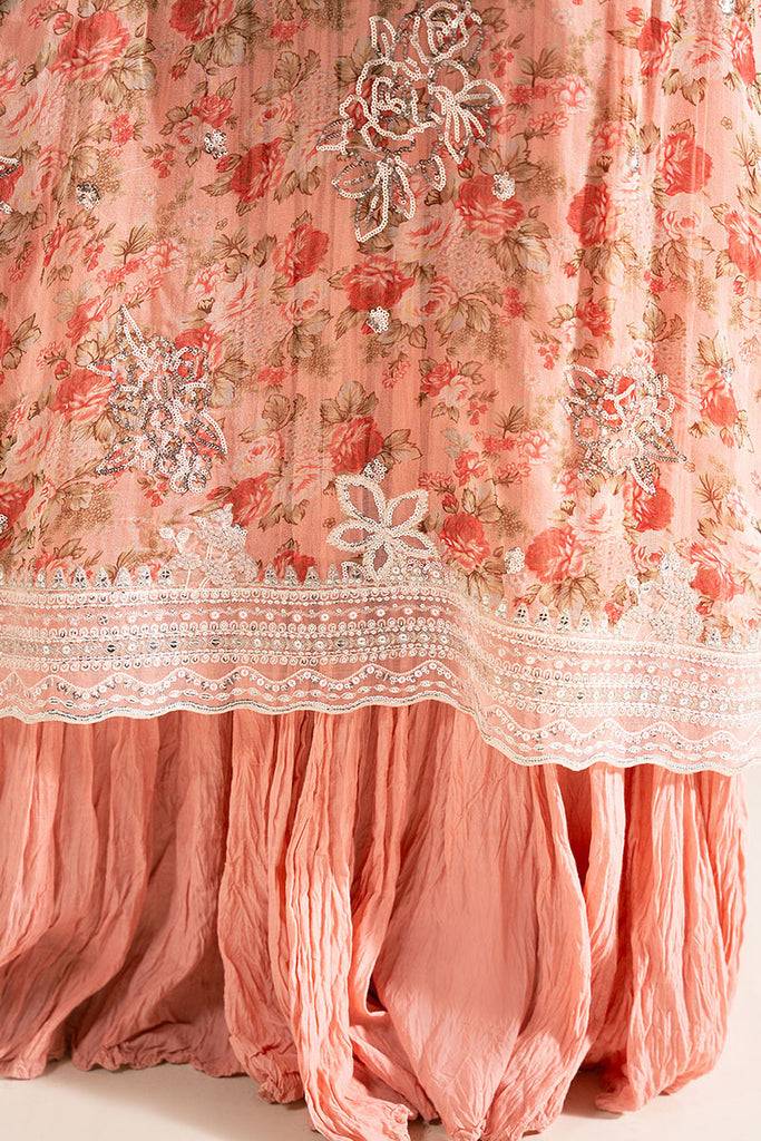 Cross Stitch | Luxe Atelier 25 | CORAL PUNCH by Maria Faisal - Registered Vendor of : Cross Stitch - type : Ladies Clothes - 100% original wedding dresses