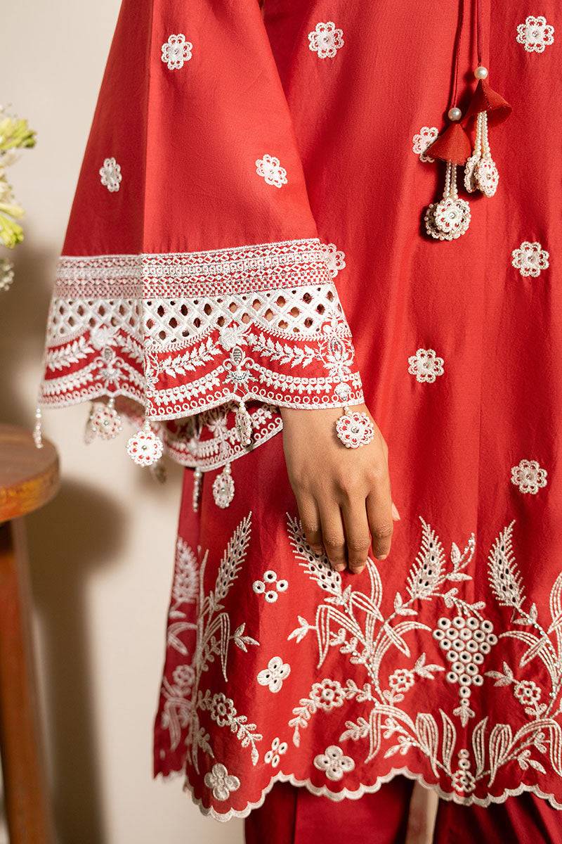 Cross Stitch | Mahiri Lawn 25 | SCARLET GARDEN by Maria Faisal - Registered Vendor of : Cross Stitch - type : Ladies Clothes - 100% original wedding dresses