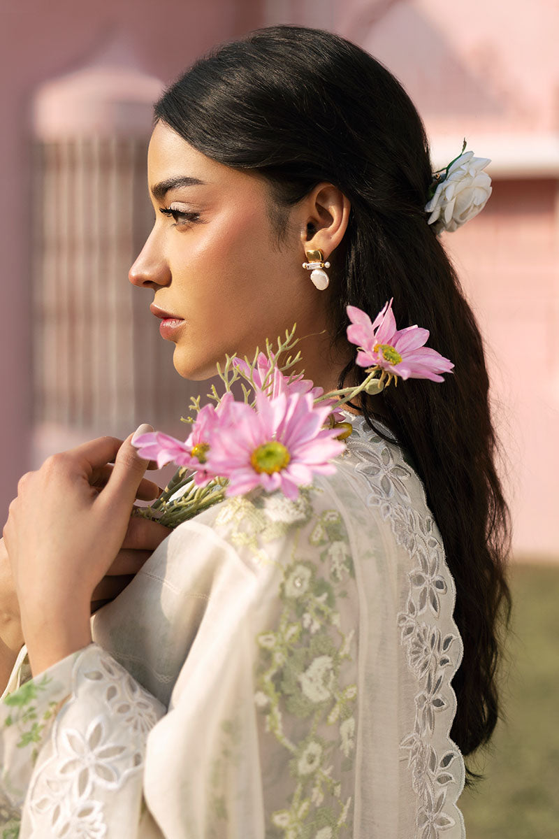 Cross Stitch | Premium Lawn 25 | GREEN TRELLIS - Ladies Clothes