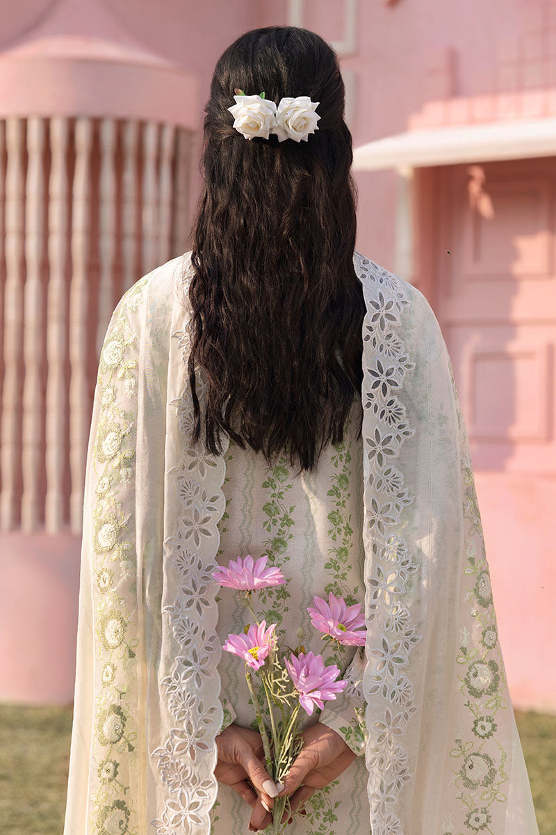 Cross Stitch | Premium Lawn 25 | GREEN TRELLIS - Ladies Clothes