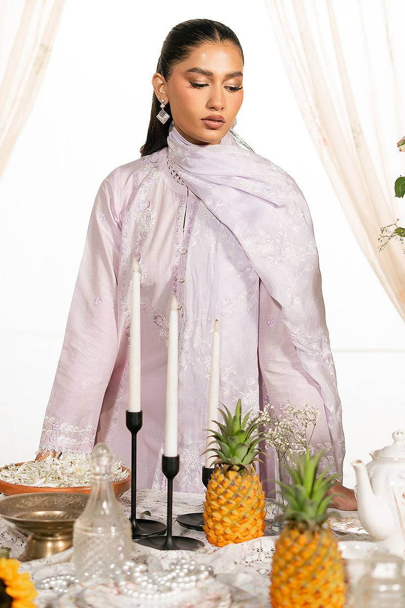 Cross Stitch | Mahiri Lawn 25 | ORCHID BLISS by Maria Faisal - Registered Vendor of : Cross Stitch - type : Ladies Clothes - 100% original wedding dresses