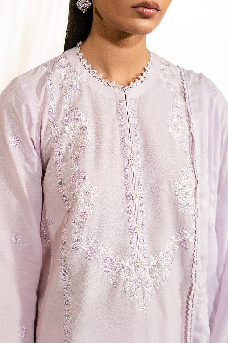 Cross Stitch | Mahiri Lawn 25 | ORCHID BLISS by Maria Faisal - Registered Vendor of : Cross Stitch - type : Ladies Clothes - 100% original wedding dresses
