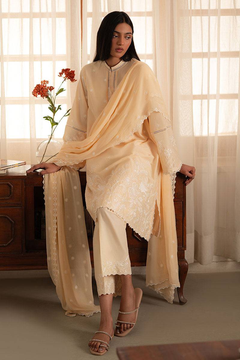 Cross Stitch | Mahiri Lawn 25 | FRENCH GLOW by Maria Faisal - Registered Vendor of : Cross Stitch - type : Ladies Clothes - 100% original wedding dresses