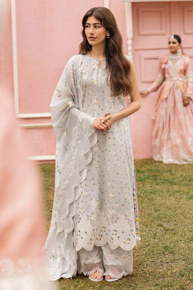 Cross Stitch | Premium Lawn 25 | GRAY FROST - Ladies Clothes