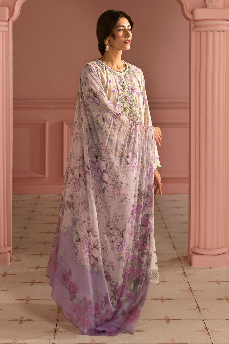 Cross Stitch | Premium Lawn 25 | LILAC BLOOM - Ladies Clothes