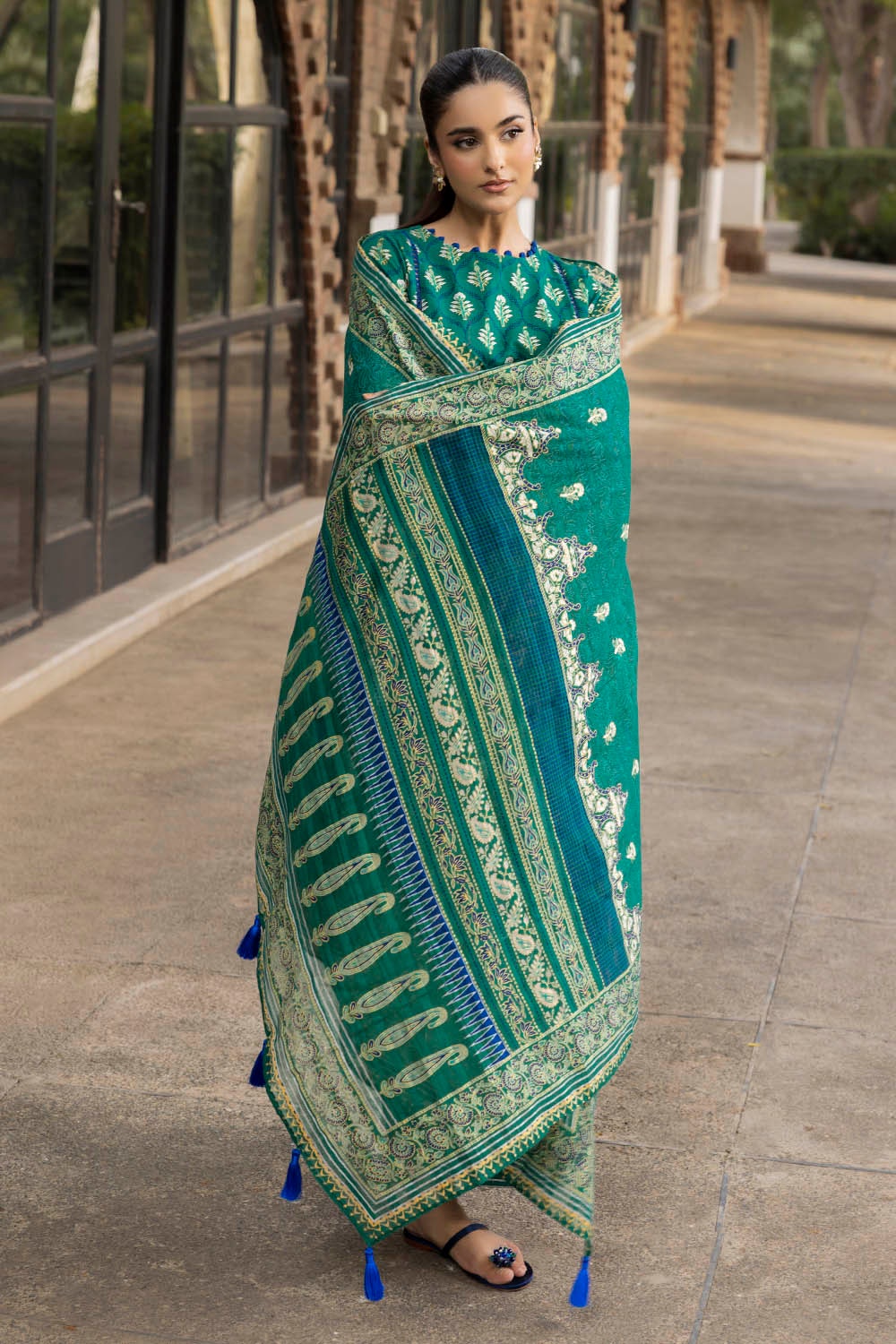 Gul Ahmed | Winter Collection 25 | K-52080 - Ladies Clothes - Maria Faisal