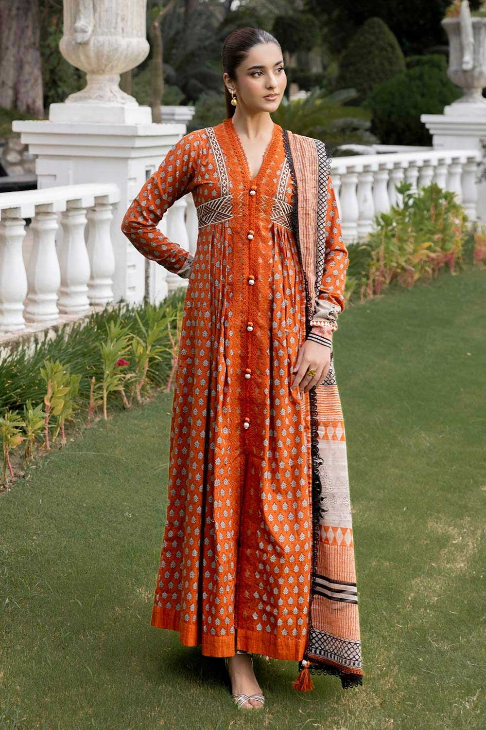 Gul Ahmed | Winter Collection 25 | K-52019 - Ladies Clothes - Maria Faisal