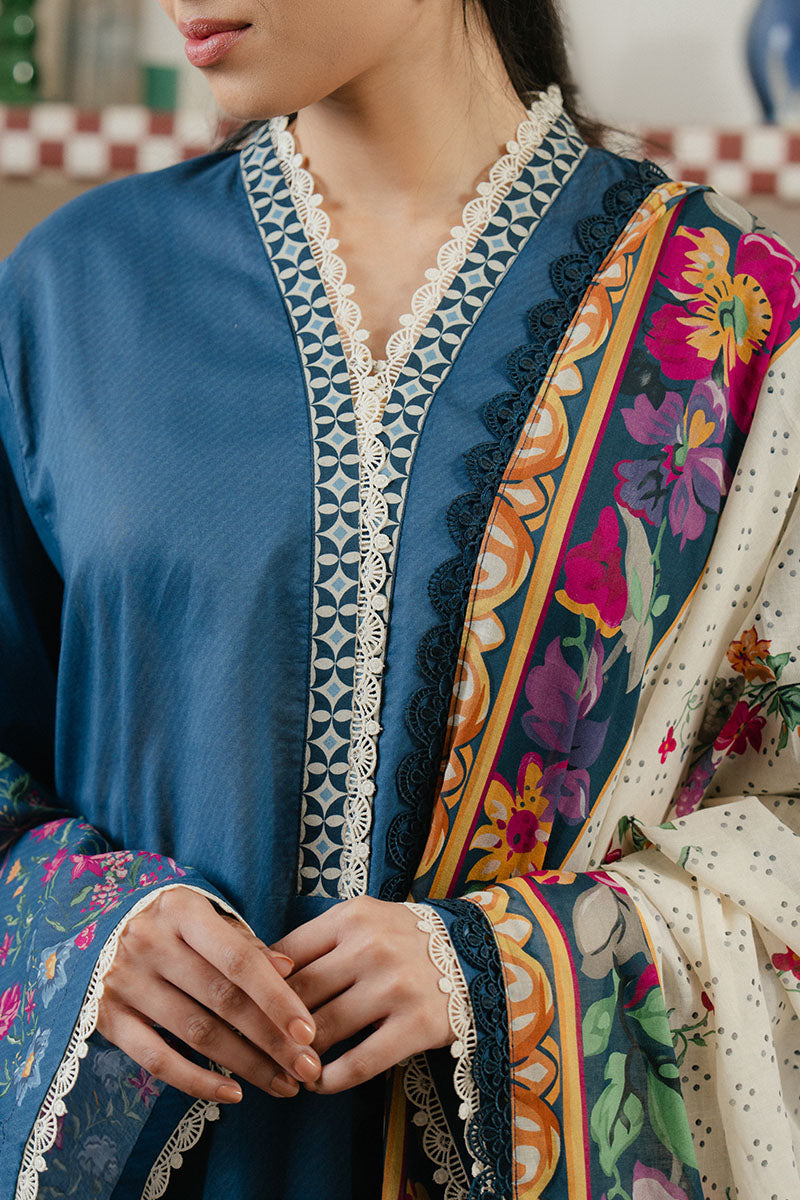 Cross Stitch | Daily Wear 25 | MIDNIGHT TIDE-3 - Ladies Clothes