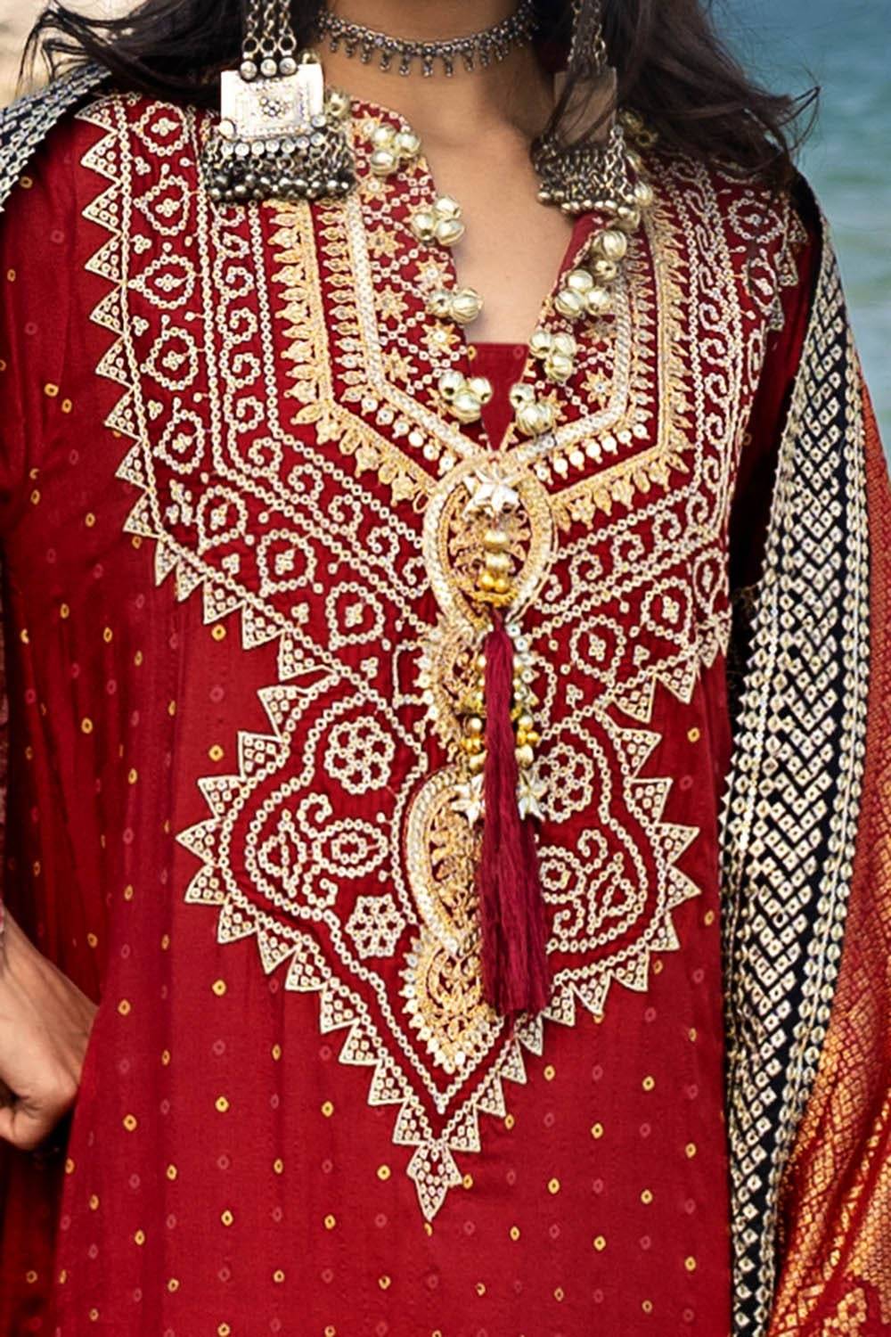 Gul Ahmed | Chunri Lawn 25 | PRW-42003 by Maria Faisal - Registered Vendor of : Gul Ahmed - type : Ladies Clothes - 100% original wedding dresses