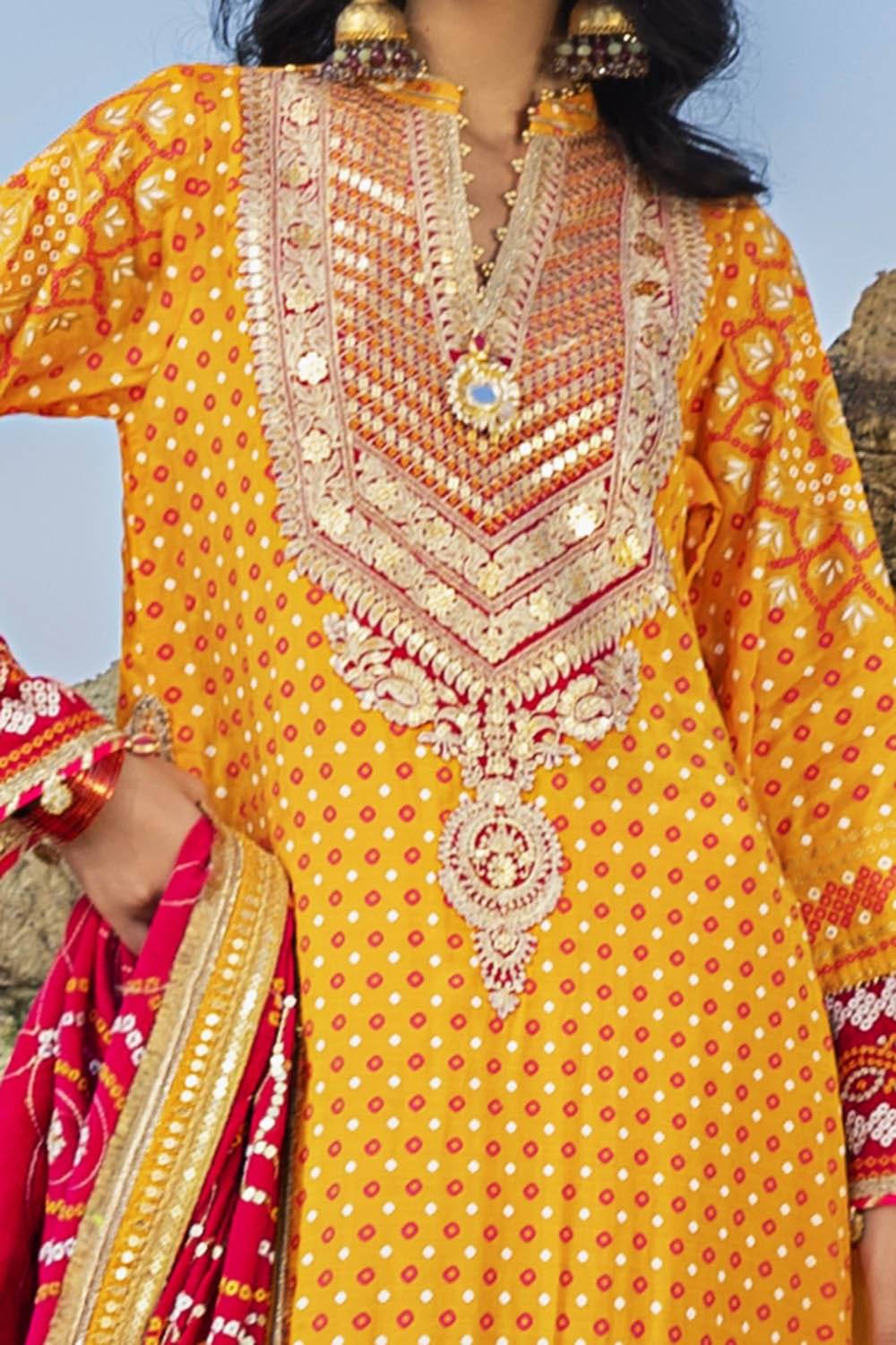 Gul Ahmed | Chunri Lawn 25 | PRW-42006 by Maria Faisal - Registered Vendor of : Gul Ahmed - type : Ladies Clothes - 100% original wedding dresses