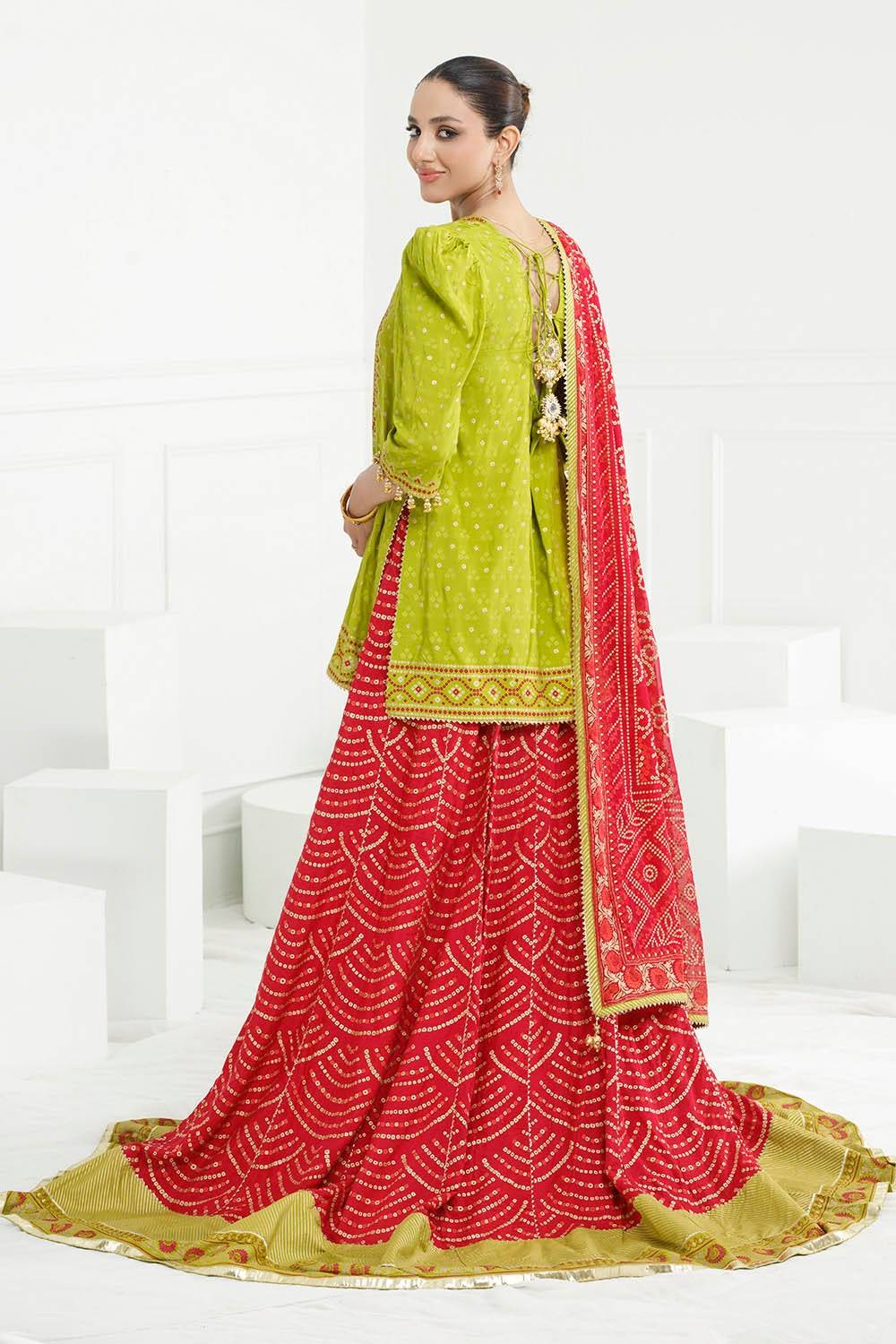 Gul Ahmed | Chunri Lawn 25 | PRW-52021 by Maria Faisal - Registered Vendor of : Gul Ahmed - type : Ladies Clothes - 100% original wedding dresses