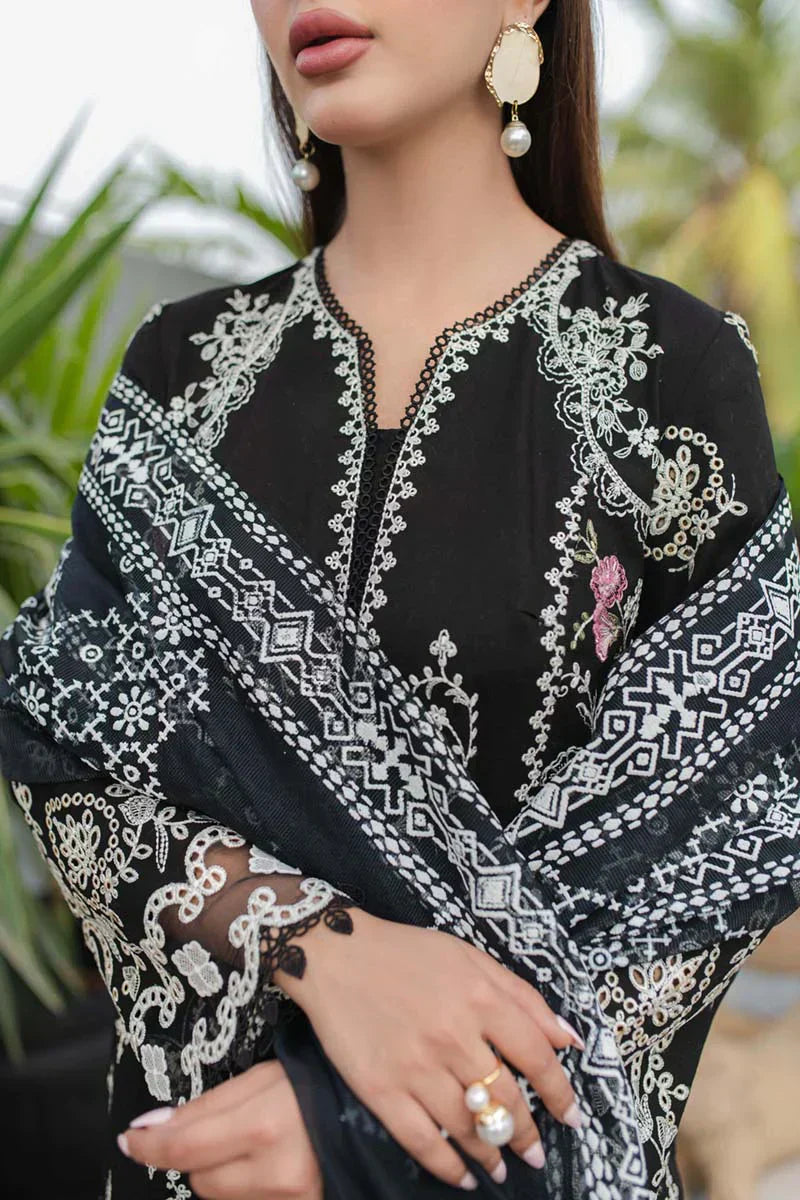 Qalamkar | Q Line Lawn Collection | JK-09 EVADNE - Ladies Clothes - Maria Faisal