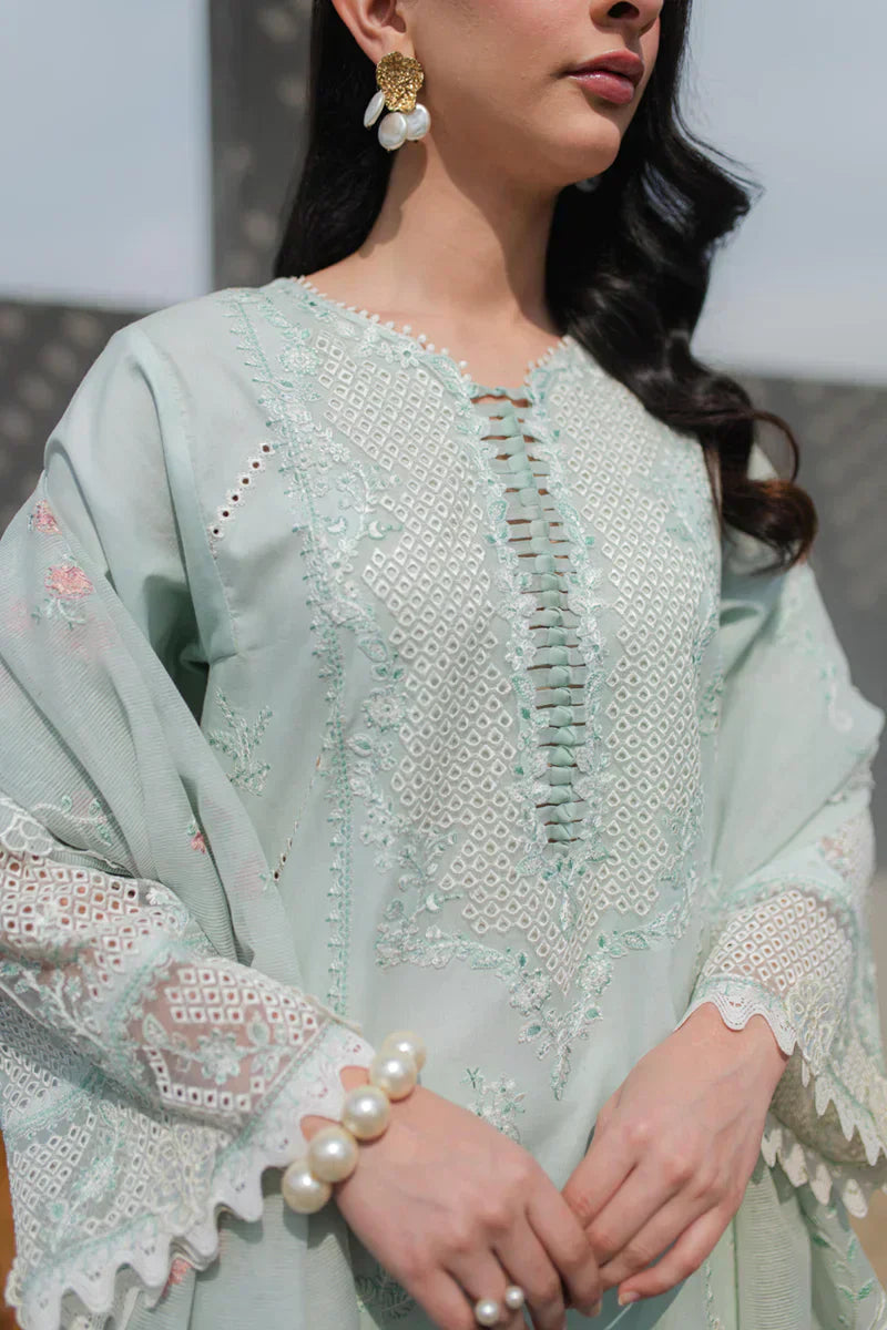 Qalamkar | Q Line Lawn Collection | JK-12 SIOFRA - Ladies Clothes - Maria Faisal