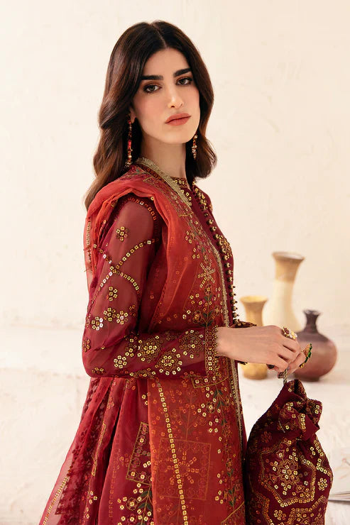 Alizeh | Heer Festive Collection 24 | AWEEN - V17D06 - Pakistani Dress - Maria Faisal