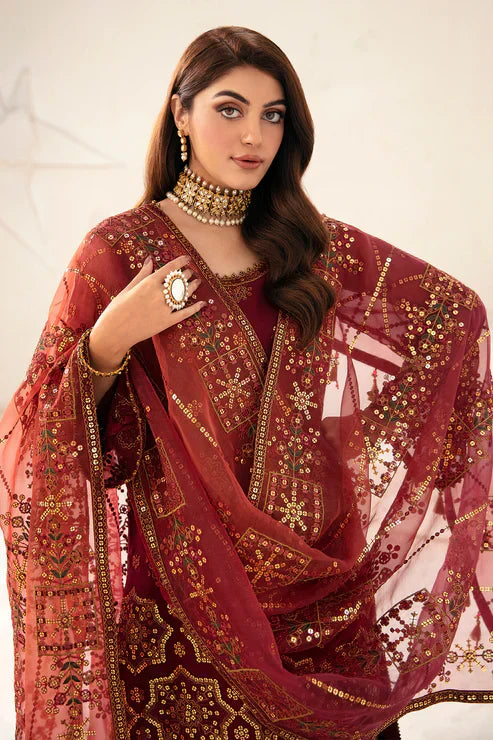 Alizeh | Heer Festive Collection 24 | AWEEN - V17D06 - Pakistani Dress - Maria Faisal