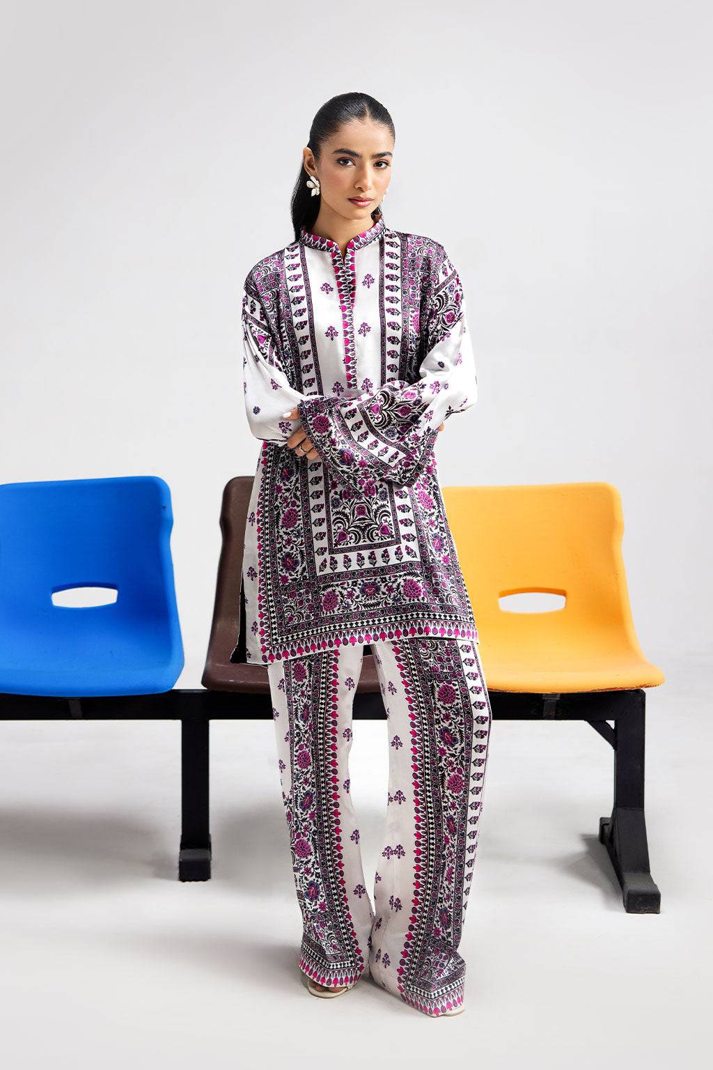 Afsanah | The Print Edit | GARDEN GLAM AP-113 by Maria Faisal - Registered Vendor of : Afsanah - type : Ladies Clothes - 100% original wedding dresses