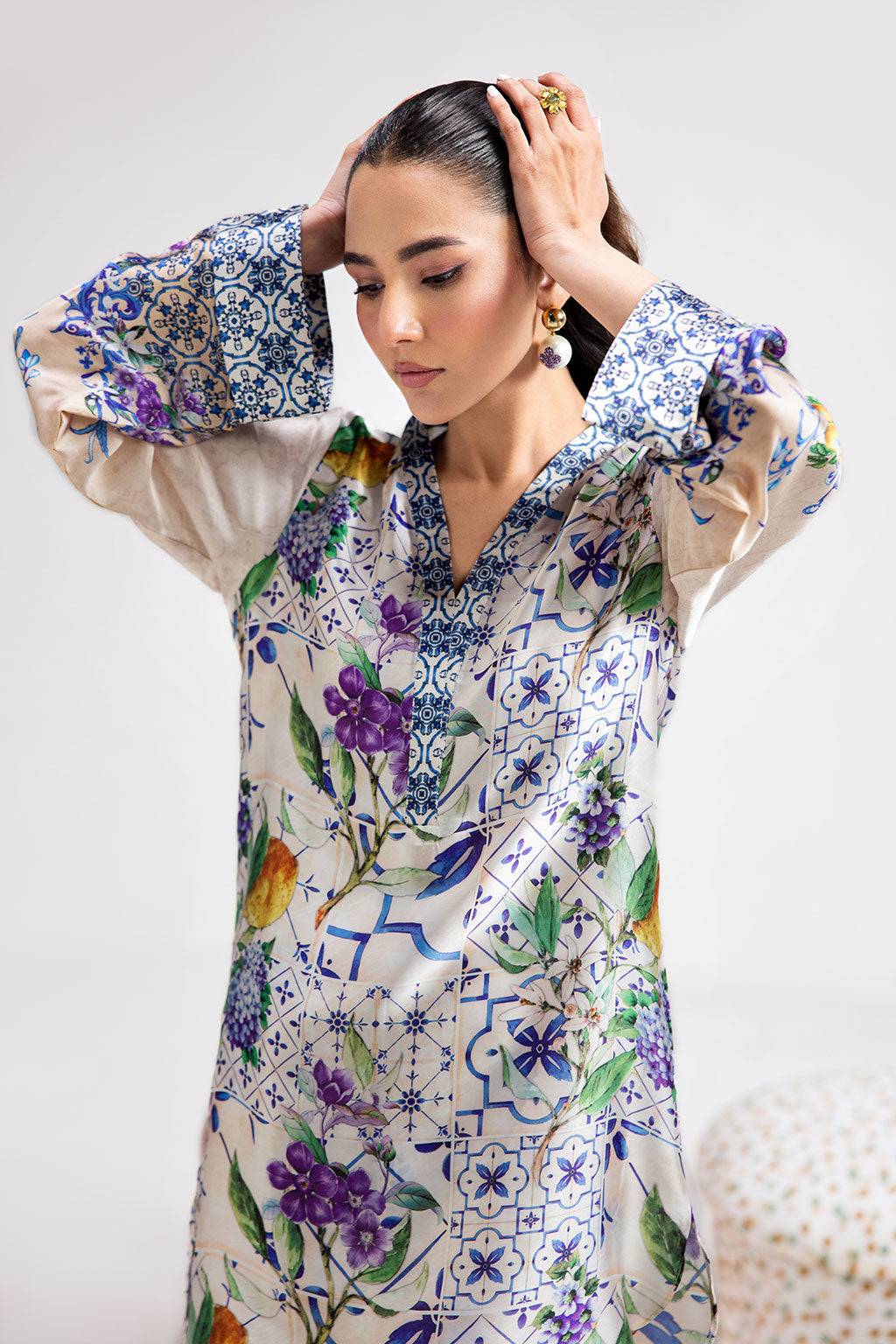 Afsanah | The Print Edit | SUMMER GLORY AP-111 by Maria Faisal - Registered Vendor of : Afsanah - type : Ladies Clothes - 100% original wedding dresses