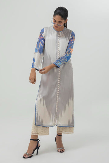 Sana Safinaz | Silk Tunics | S2S3STP518 - Ladies Clothes - Maria Faisal