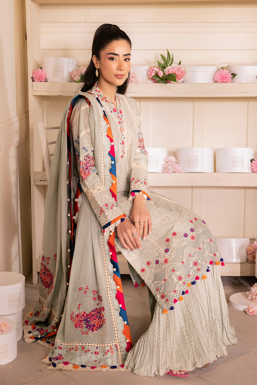 Saad Shaikh | La' Amour Luxury Lawn | Elara - Ladies Clothes - Maria Faisal