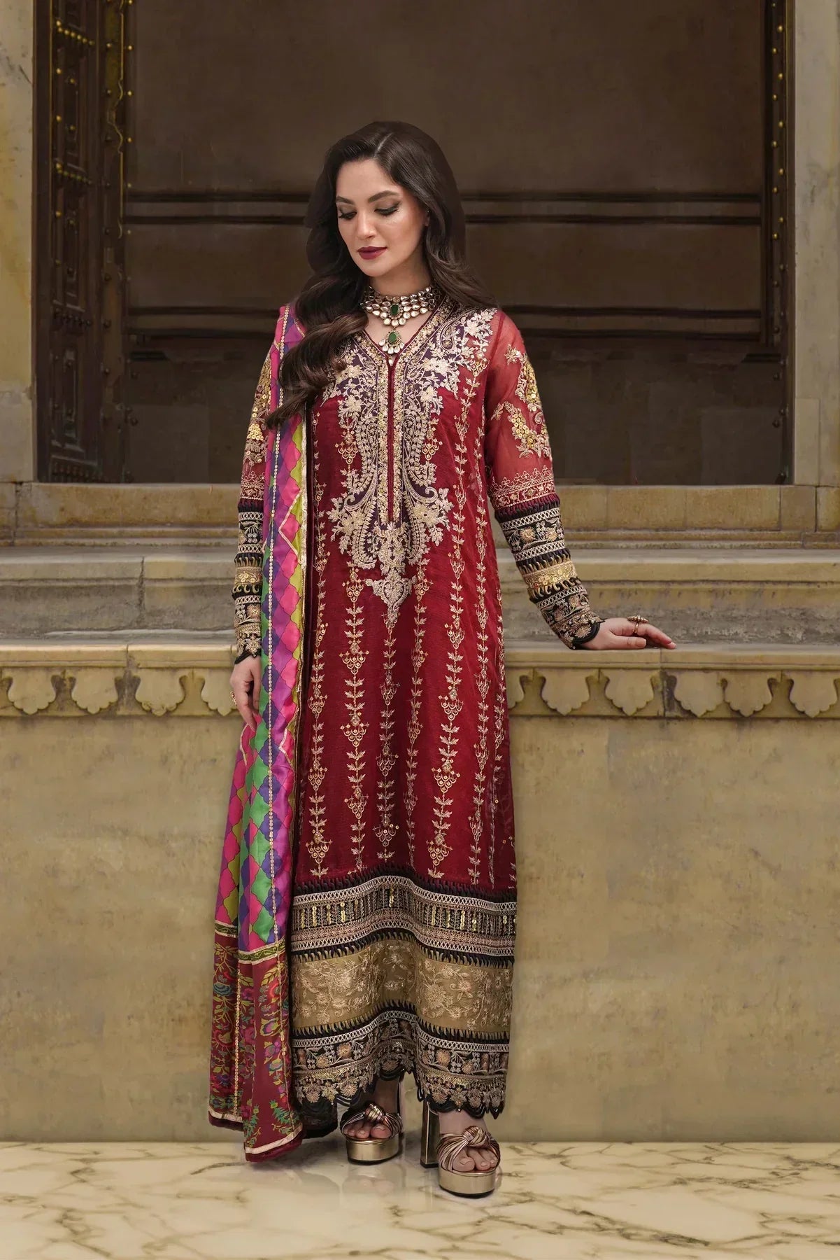Sable Vogue | Festive Collection | FC-04 - Ladies Clothes - Maria Faisal