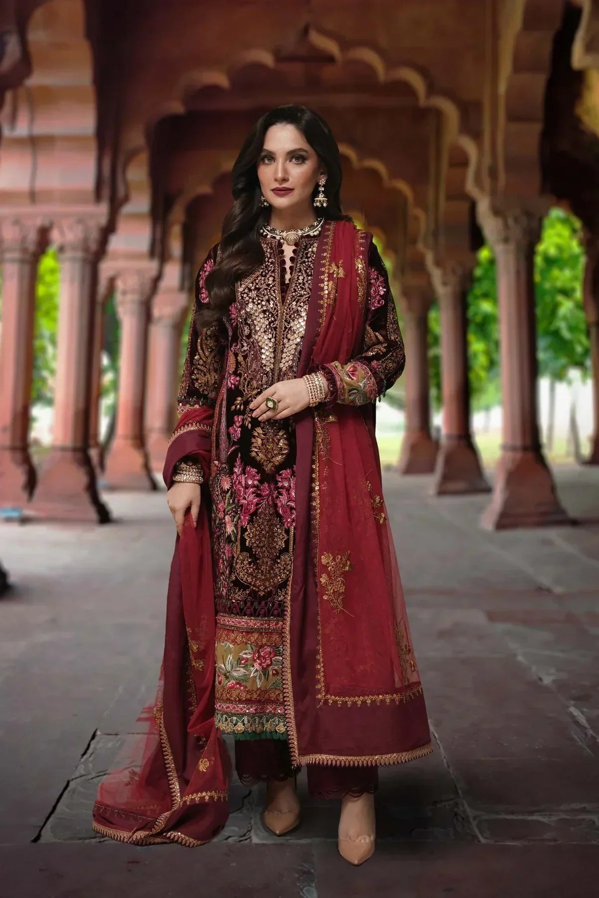 Sable Vogue | Festive Collection | FC-06 - Ladies Clothes - Maria Faisal