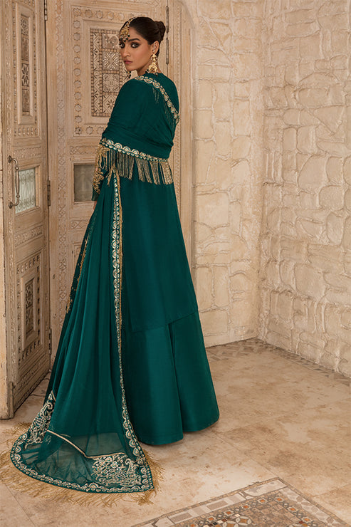 Saffron | Persia Wedding Collection | Emerald Elegance - Maria Faisal