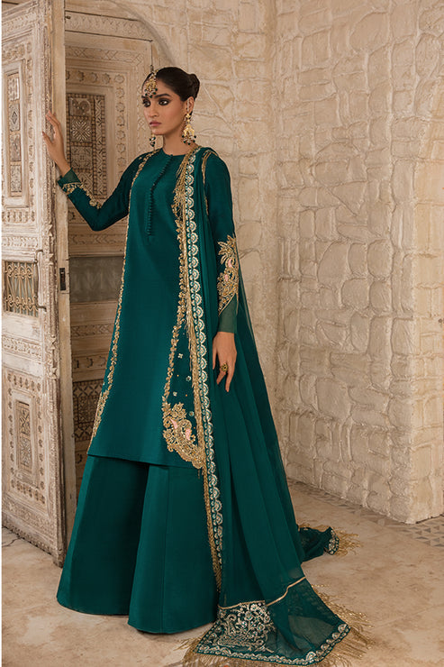 Saffron | Persia Wedding Collection | Emerald Elegance - Maria Faisal