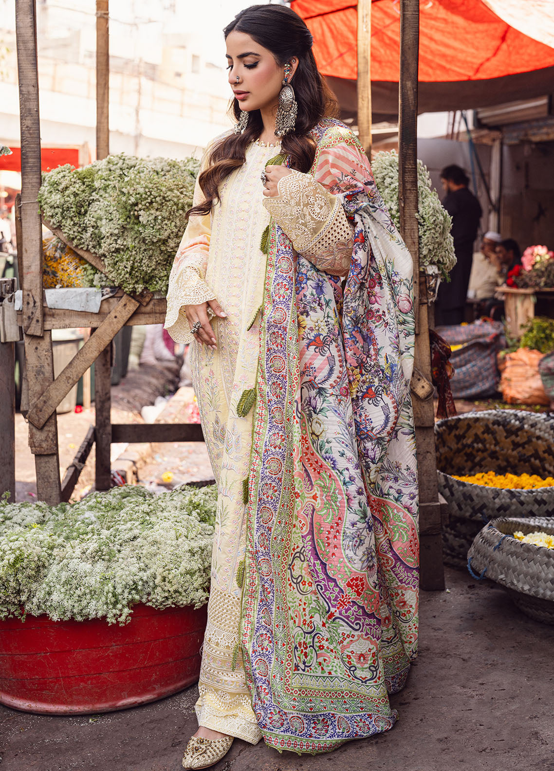 Sahane | Sahakari Chikankari Lawn Edit 24 | Zeenat - Ladies Clothes