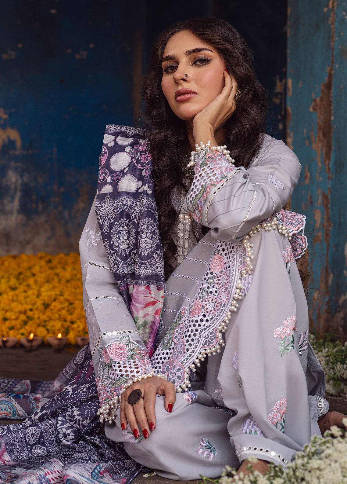 Sahane | Sahakari Chikankari Lawn Edit 24 | Dastaan - Ladies Clothes