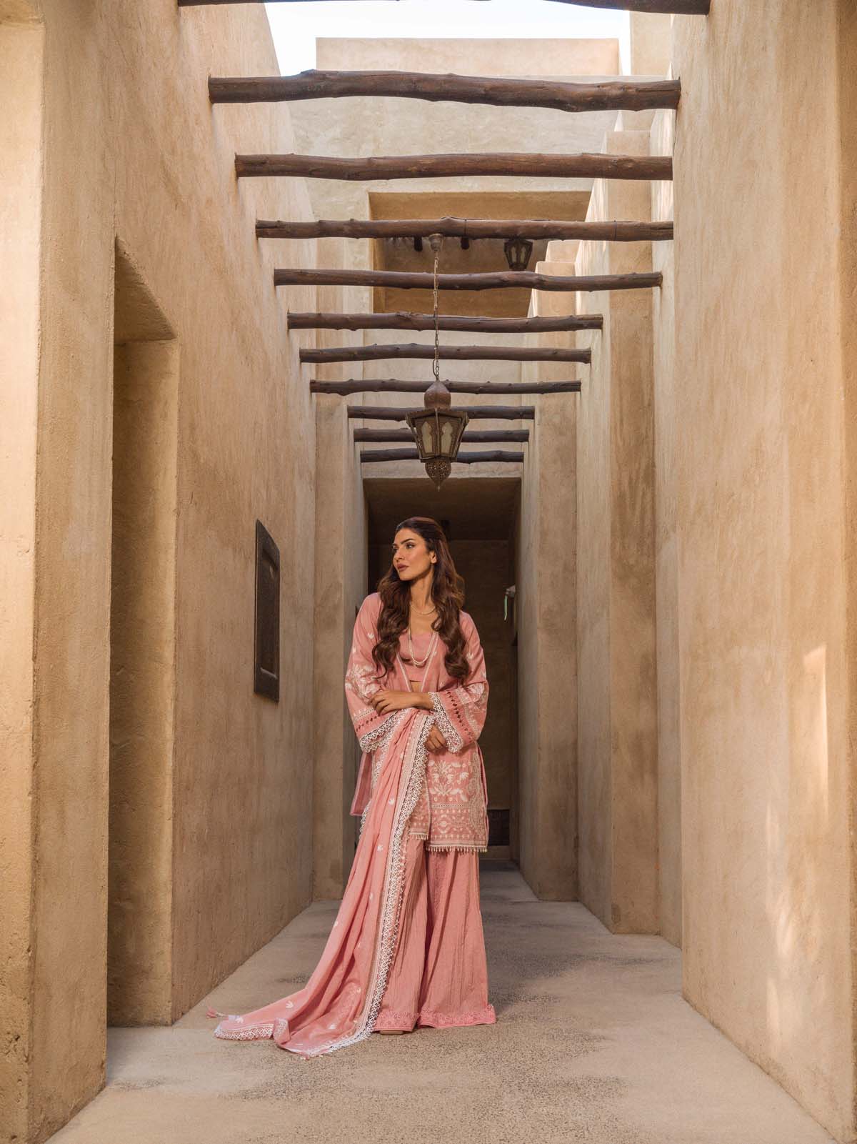 Sahar | Mirage Spring Luxury 24 | Chikankari 3 Piece - Maria Faisal