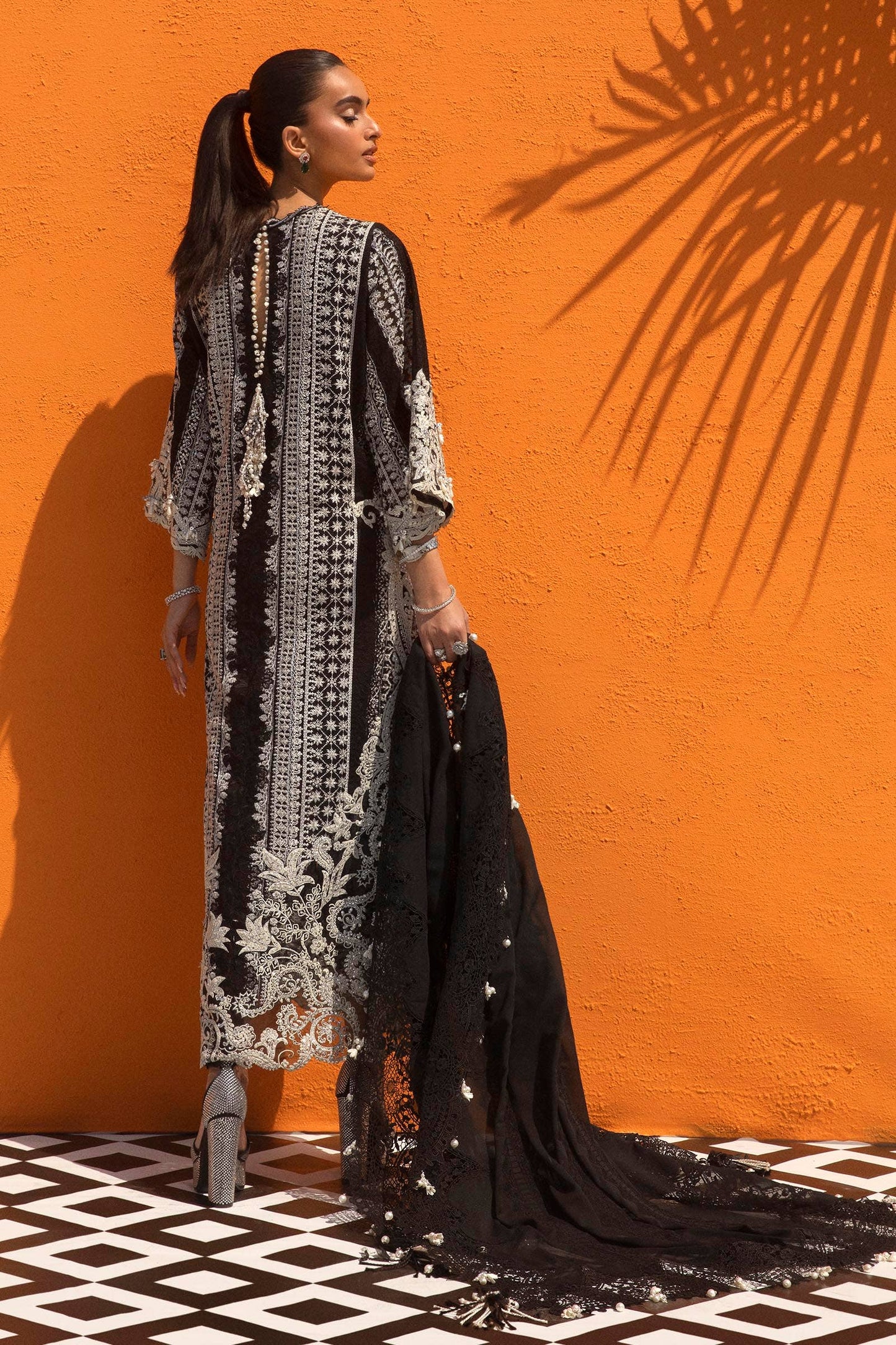 Sana Safinaz | Nura Festive 24 | N241-005-3CJ - Wedding Dress - Maria Faisal