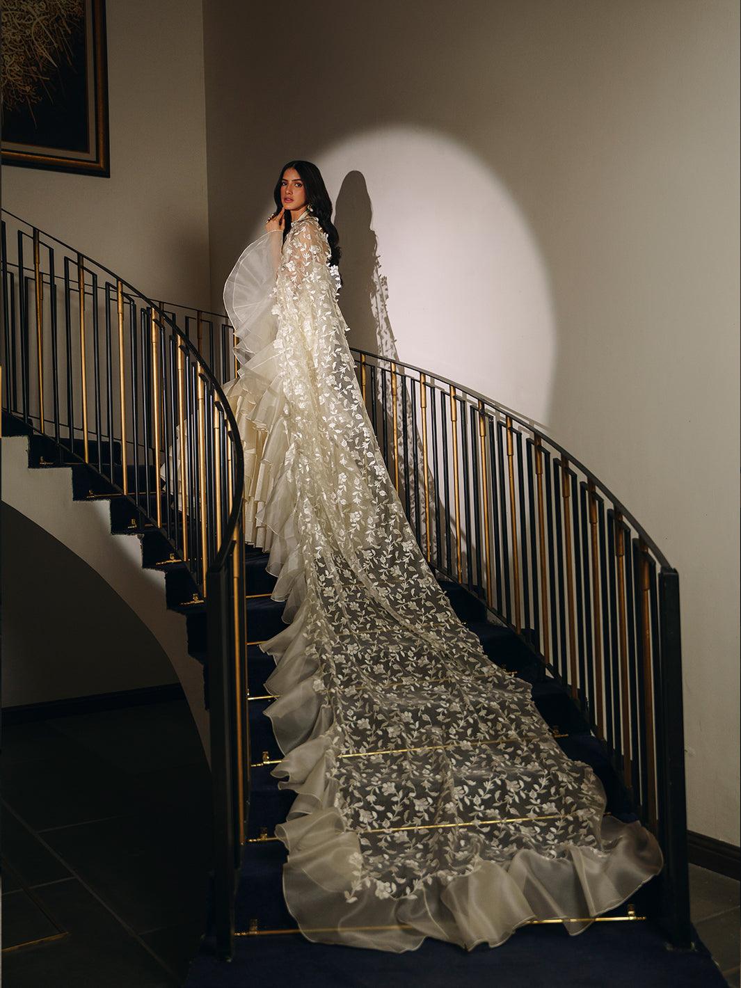 Amroz Atelier | Reveur Formals | Selene - Pakistani Dress - Maria Faisal