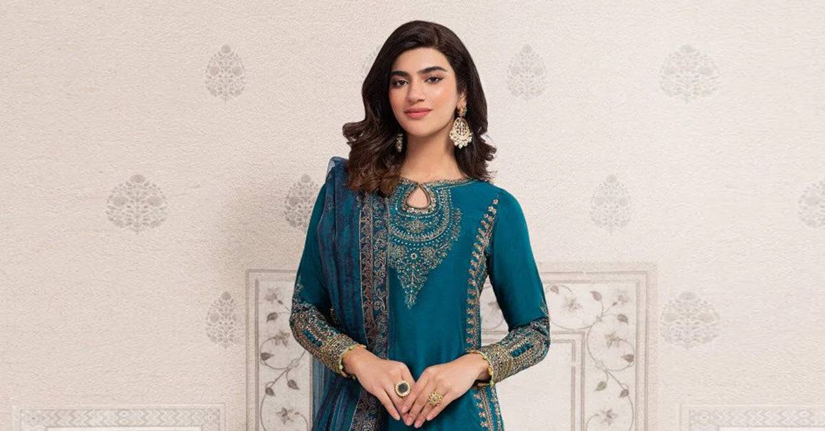 Maira B | Ready to Wear | SF-EF22-07R1 by Maria Faisal - Registered Vendor of : Maria B - type : Wedding Dress - 100% original wedding dresses