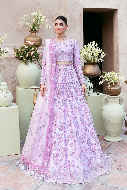 Shagna | Mehfil Festive Formals | SF - 10 - PANKH - is Lilac dress from Shagna - Ladies Clothes - Maria Faisal