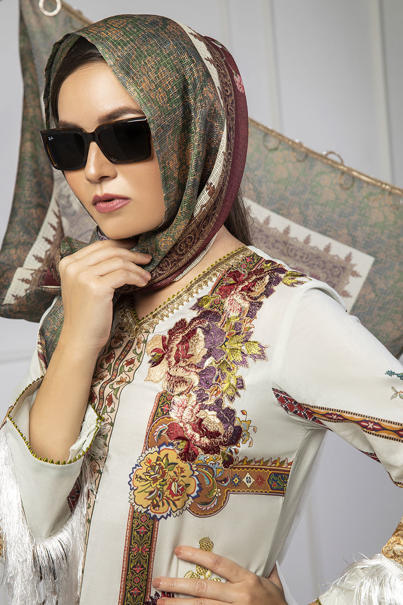 Shamaeel Ansari | Lawn 24 | LV11 - Ladies Clothes