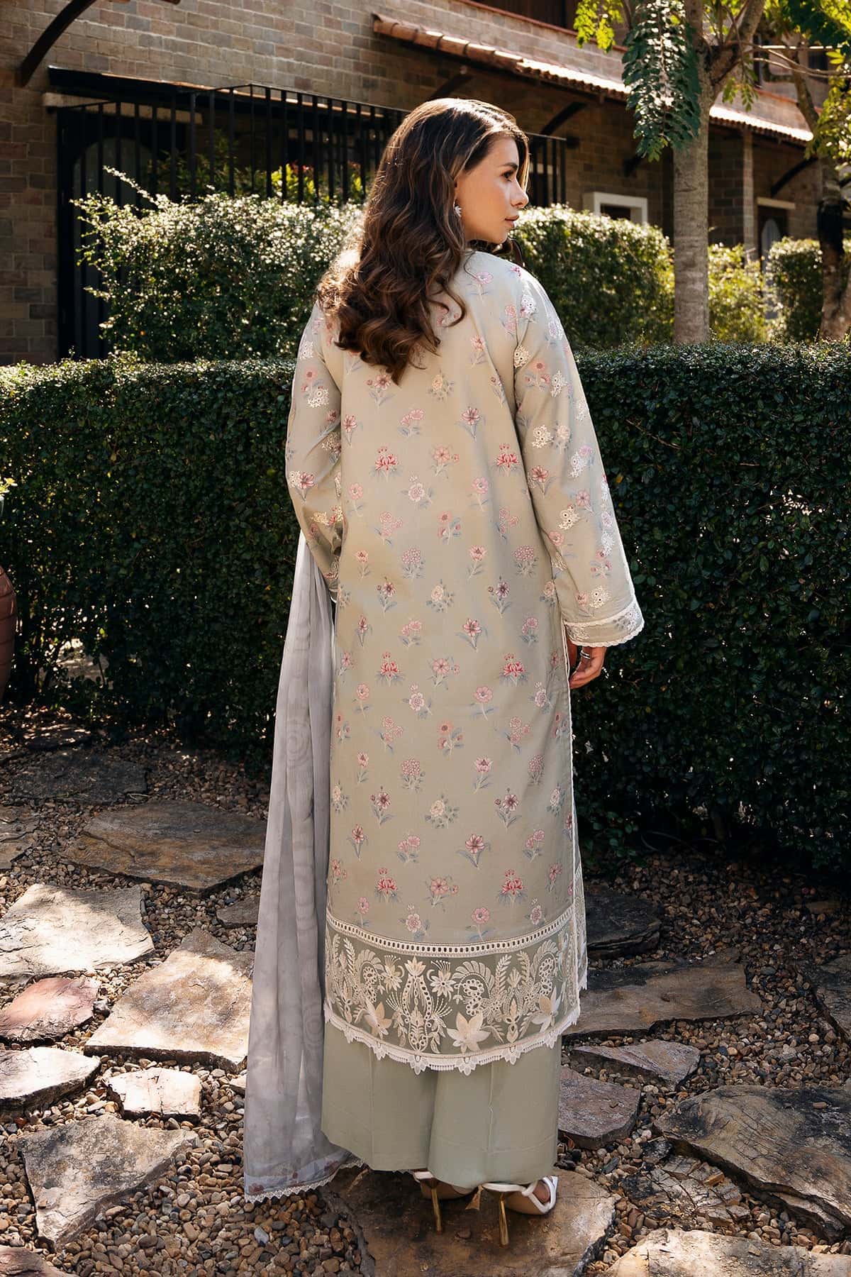 Afrozeh | Damask The Holiday Edit 25 | Maelis A by Maria Faisal - Registered Vendor of : Afrozeh - type : Ladies Clothes - 100% original wedding dresses