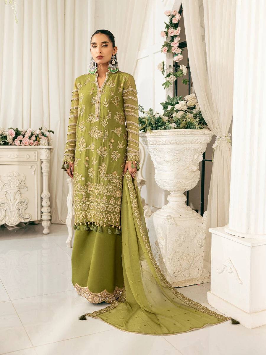 Salitex | Signature Festive Chiffon | CH030 by Maria Faisal - Registered Vendor of : Salitex - type : Ladies Clothes - 100% original wedding dresses