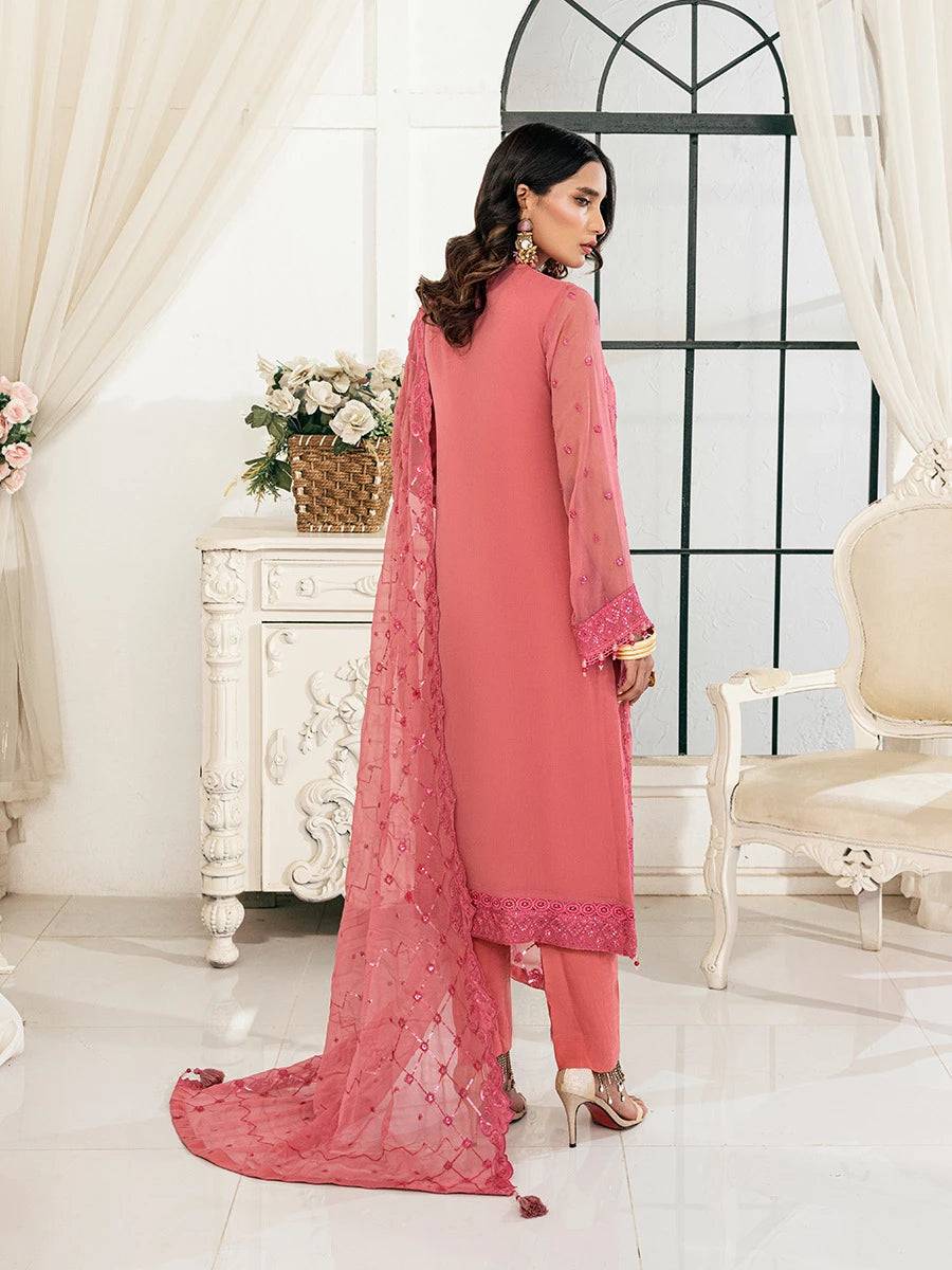 Salitex | Signature Festive Chiffon | CH025 by Maria Faisal - Registered Vendor of : Salitex - type : Ladies Clothes - 100% original wedding dresses