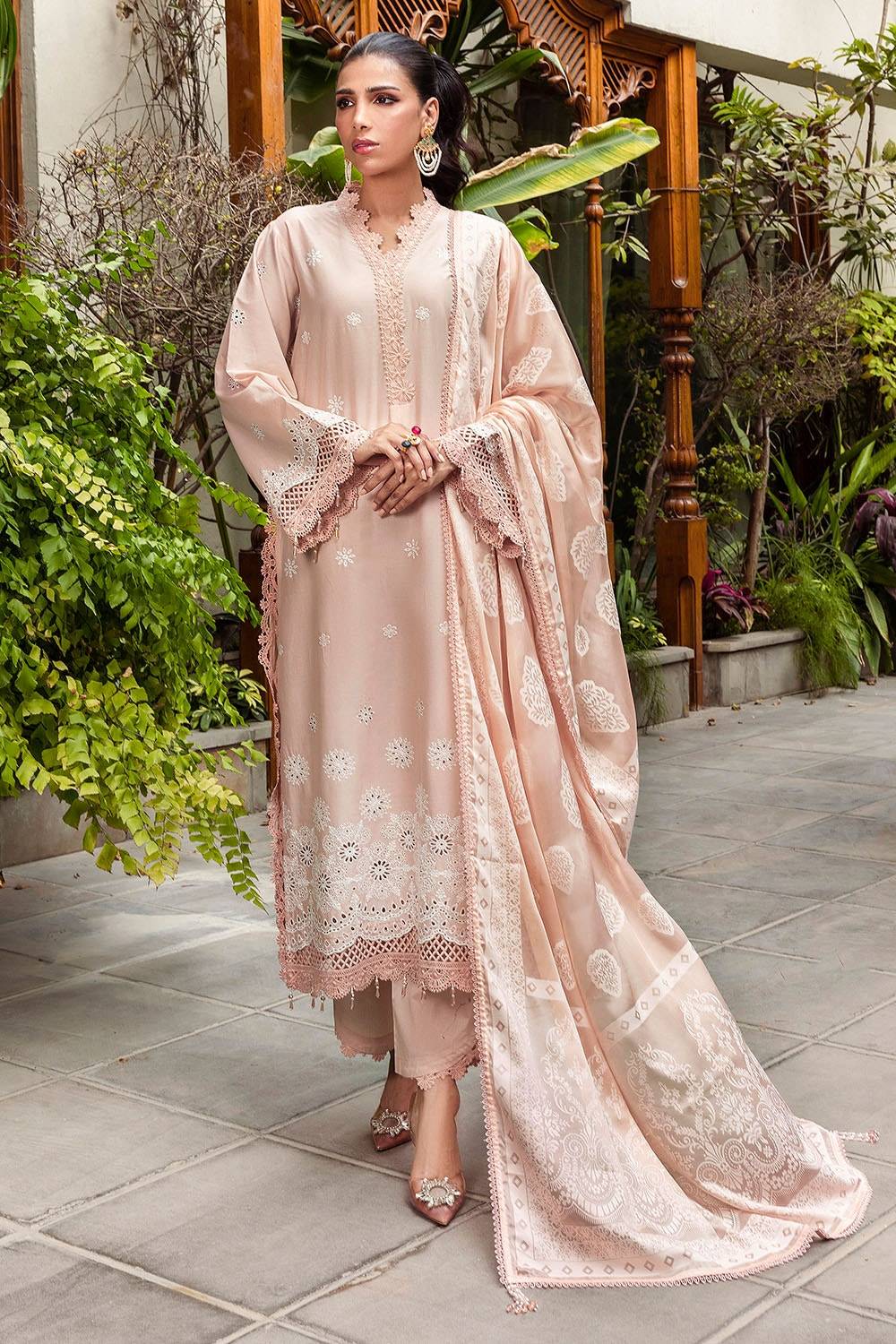 Gul Ahmed | Festive Capsule 25 | SP-52047 by Maria Faisal - Registered Vendor of : Gul Ahmed - type : Ladies Clothes - 100% original wedding dresses