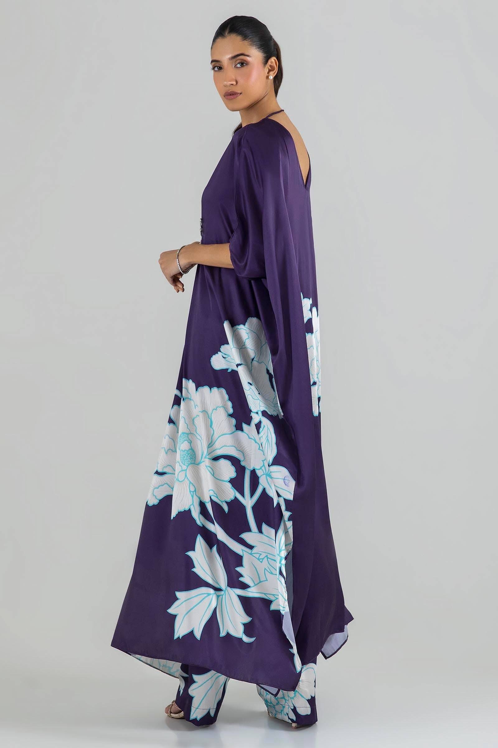 Sana Safinaz | Silk Tunics | SS24STP132P2T by Maria Faisal - Registered Vendor of : Sana Safinaz - type : Ladies Clothes - 100% original wedding dresses