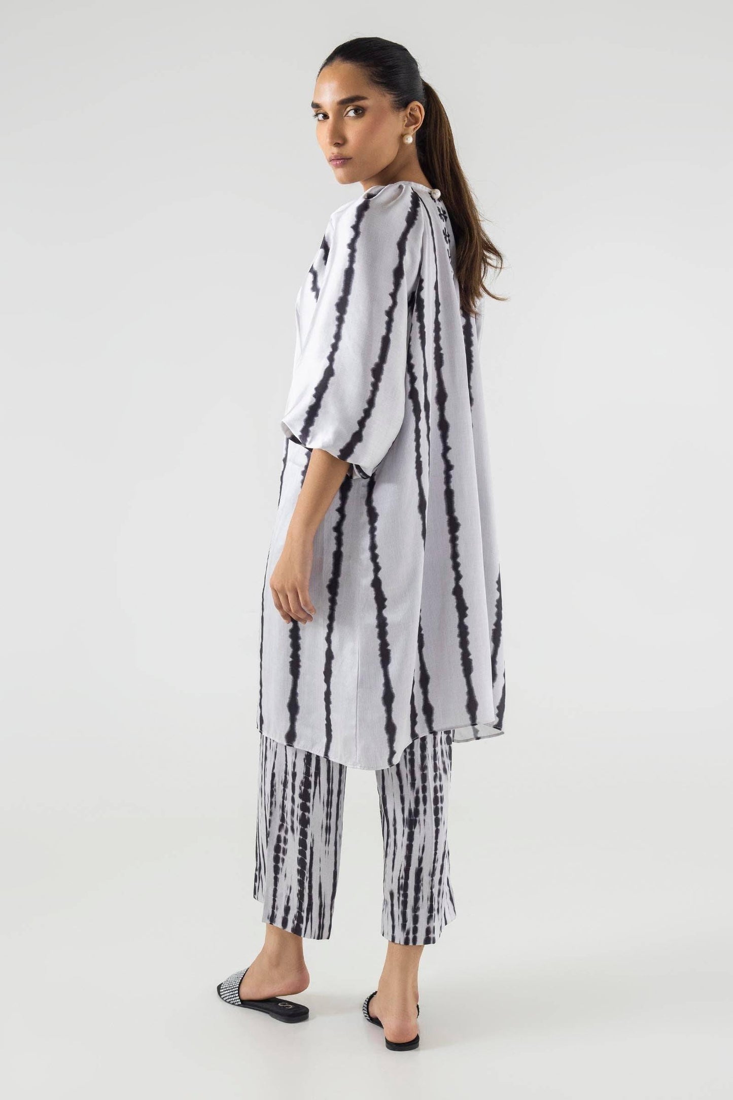 Sana Safinaz | Silk Tunics | SS24STP143P2T by Maria Faisal - Registered Vendor of : Sana Safinaz - type : Ladies Clothes - 100% original wedding dresses