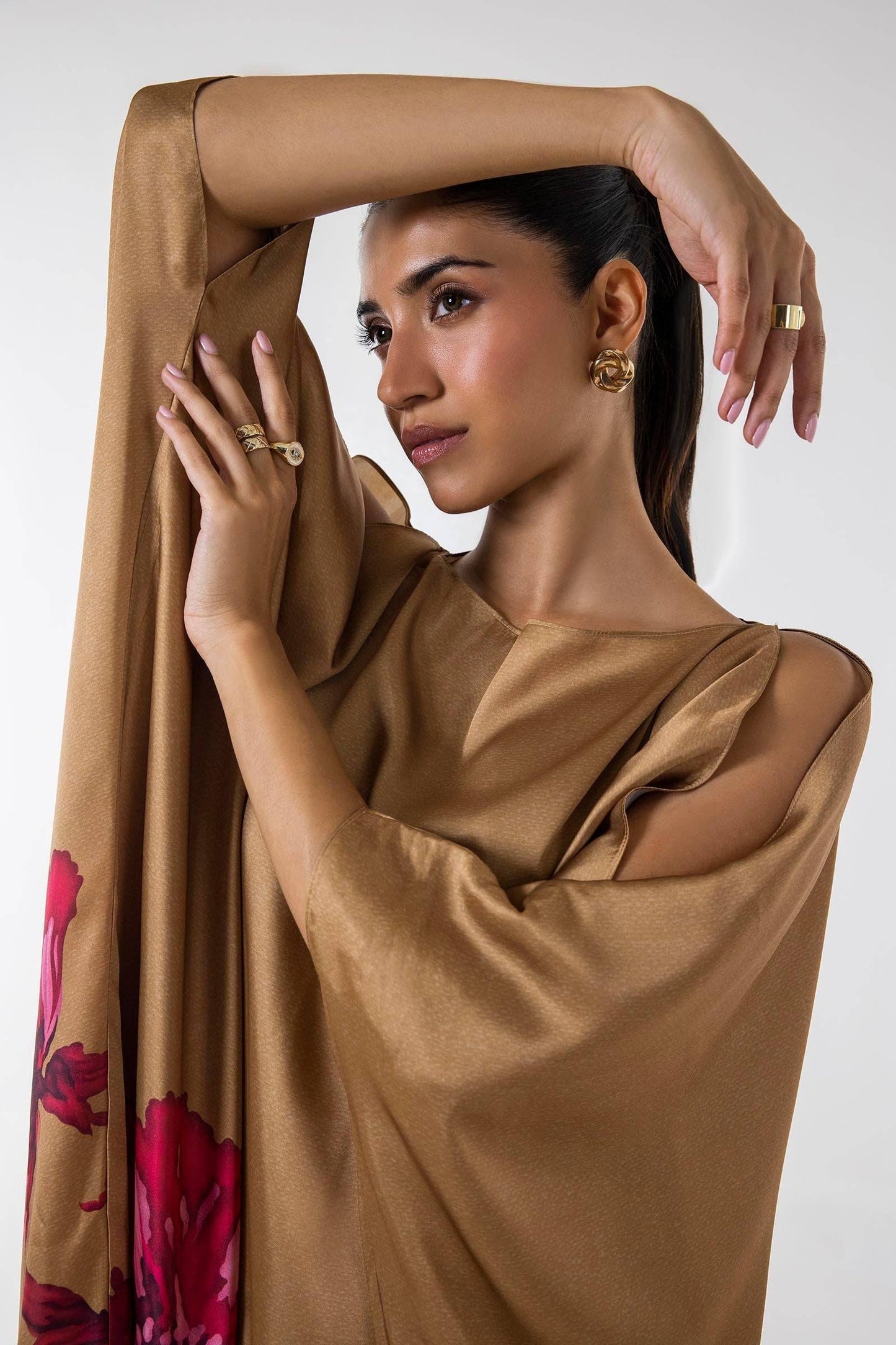 Sana Safinaz | Silk Tunics | SS24STP149P2T by Maria Faisal - Registered Vendor of : Sana Safinaz - type : Ladies Clothes - 100% original wedding dresses