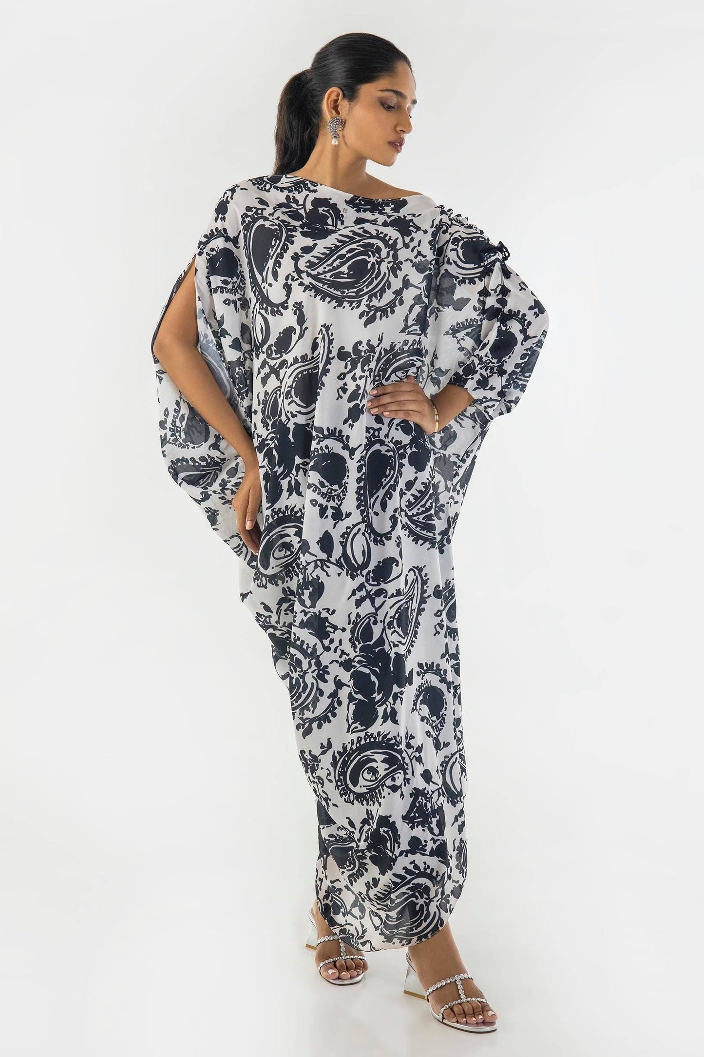 Sana Safinaz | Silk Tunics | SS24STP157 by Maria Faisal - Registered Vendor of : Sana Safinaz - type : Ladies Clothes - 100% original wedding dresses