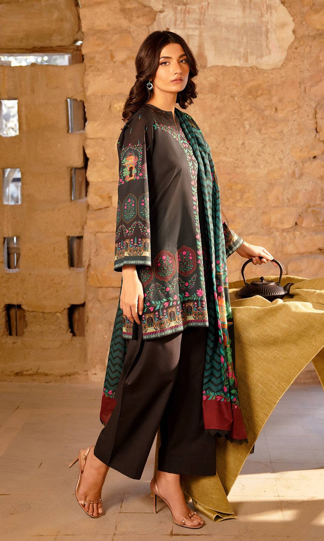 Sahar | Selene Vol 2 | Monochrome Bloom by Maria Faisal - Registered Vendor of : Sahar - type : Ladies Clothes - 100% original wedding dresses