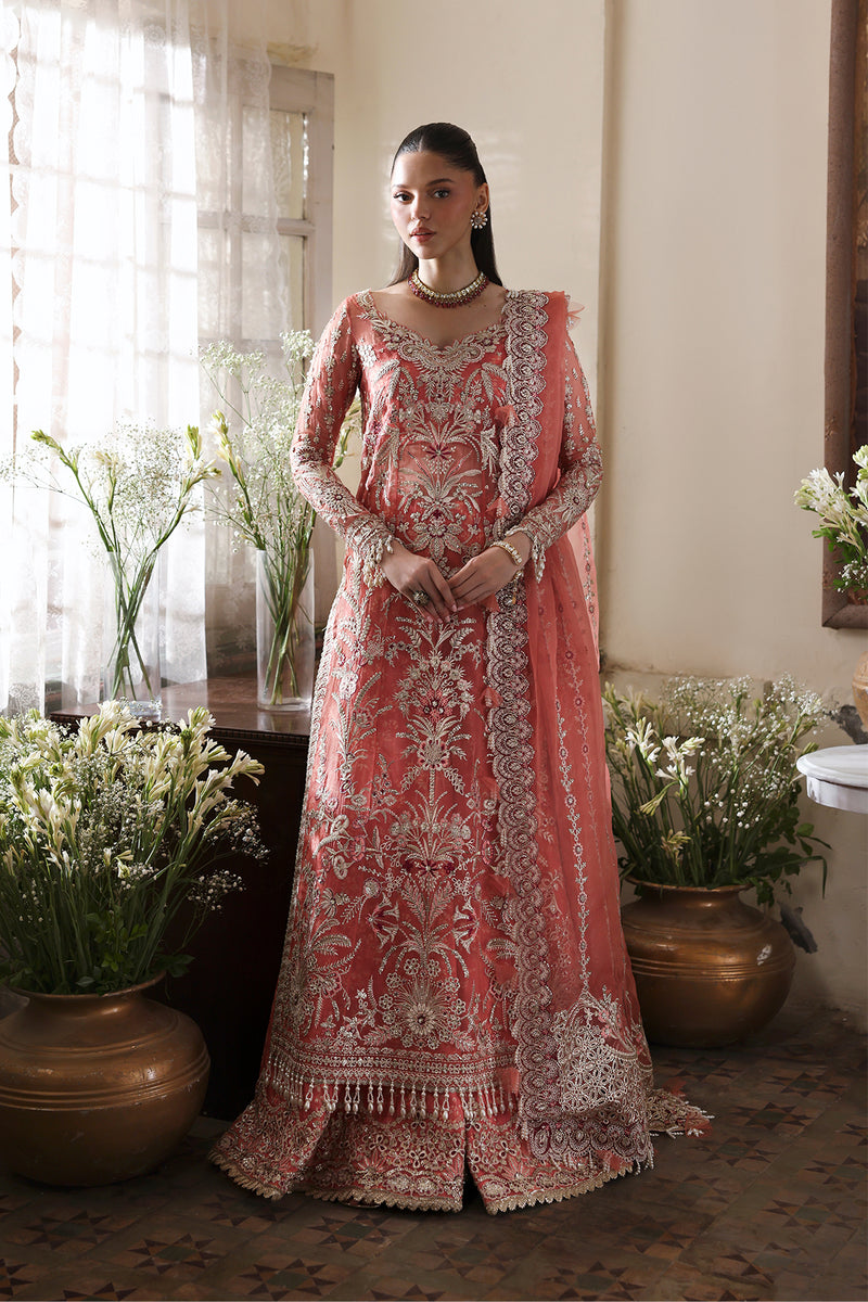 Afrozeh | Dastangoi 25 | Serenight - Wedding Dress - available at Maria Faisal in UK and USA.