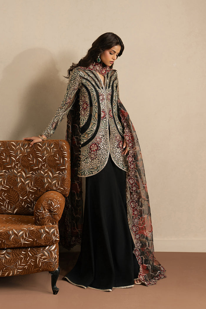 Ayzel | Qurbat Silk Festive 26 | Ehsaas - Formal Dress - available at Maria Faisal in UK and USA.