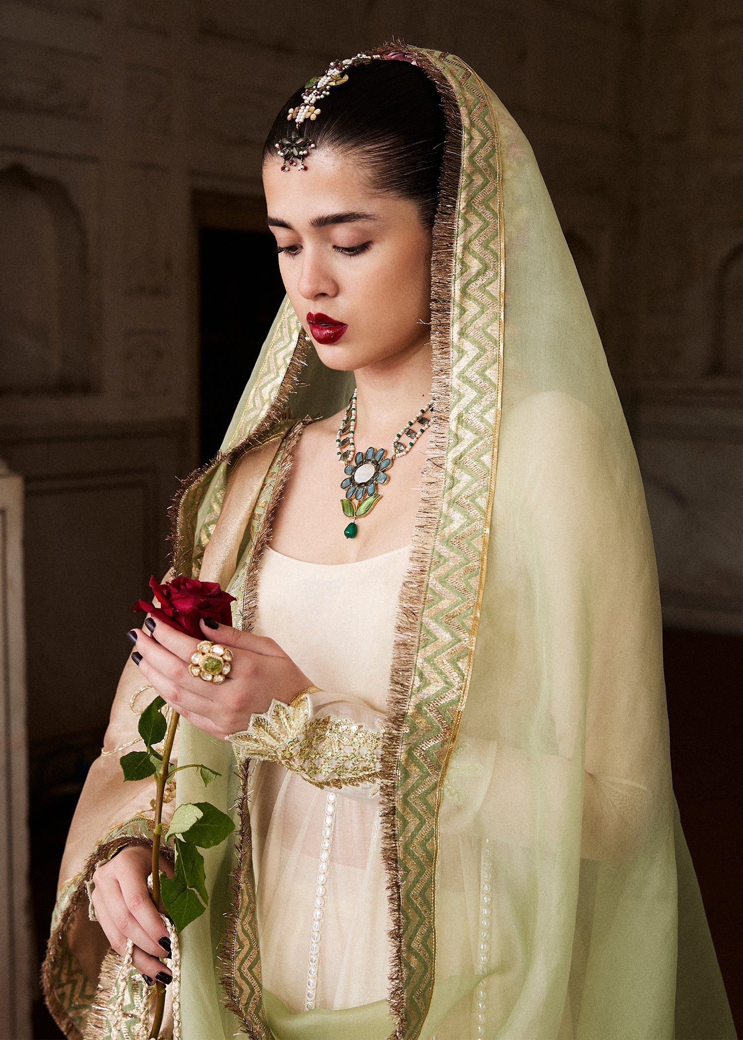 Hussain Rehar | Festive Pret'25 | Mahlaqa - Luxury Pret - Maria Faisal